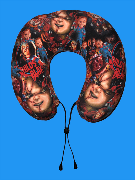 Chucky Airplane Pillow