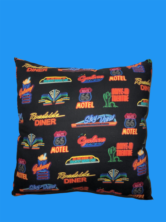 Neon Signs Pillow